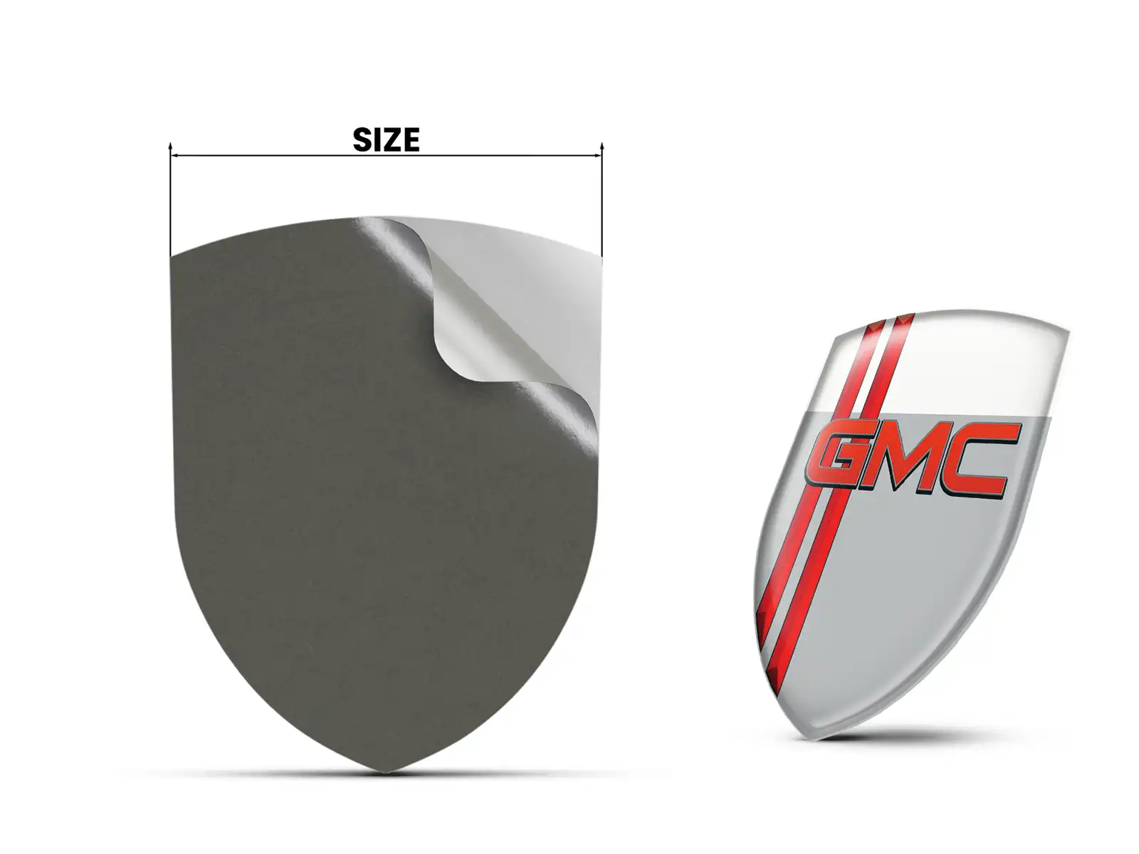 GMC Heckscheiben Aufkleber Pro Max Haltbar Stilvoll Modern